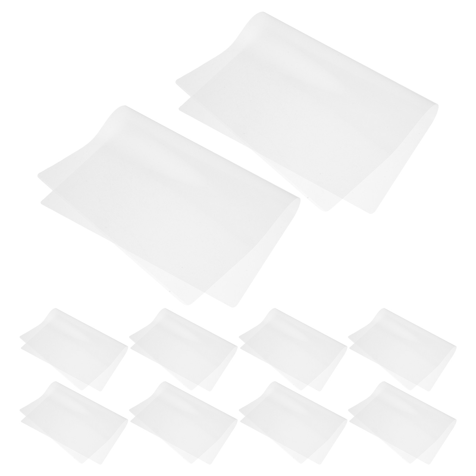 Document Laminator Pouch - 100매 플라스틱 라미네이팅 파우치 투명 A4