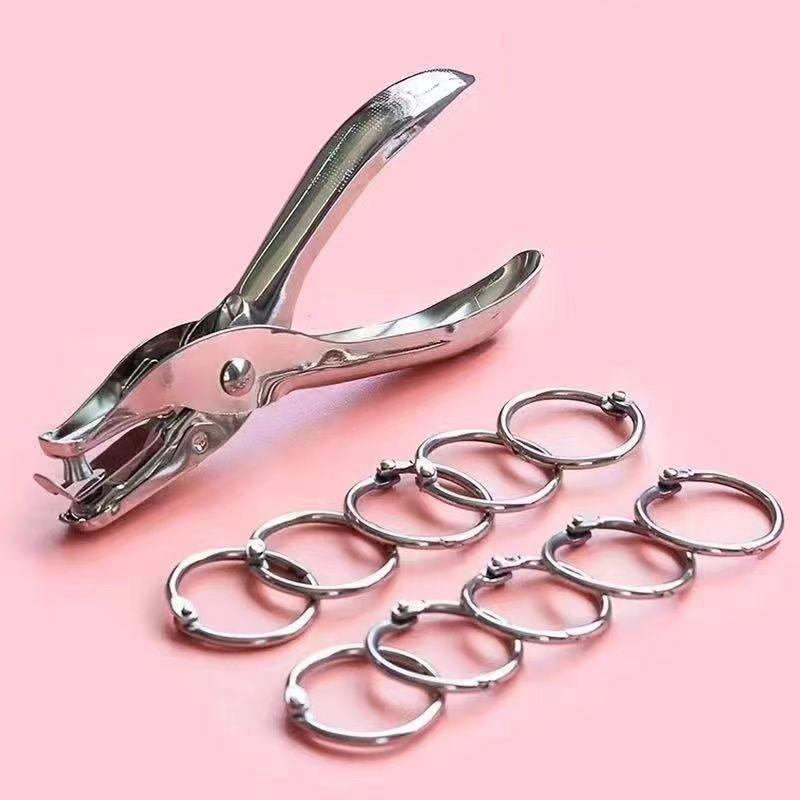 휴대용 금속 문구류 원형 구멍 직경 3/6mm 홀 펀치 - Paper Punch 3 Hole 리뷰 및 가격