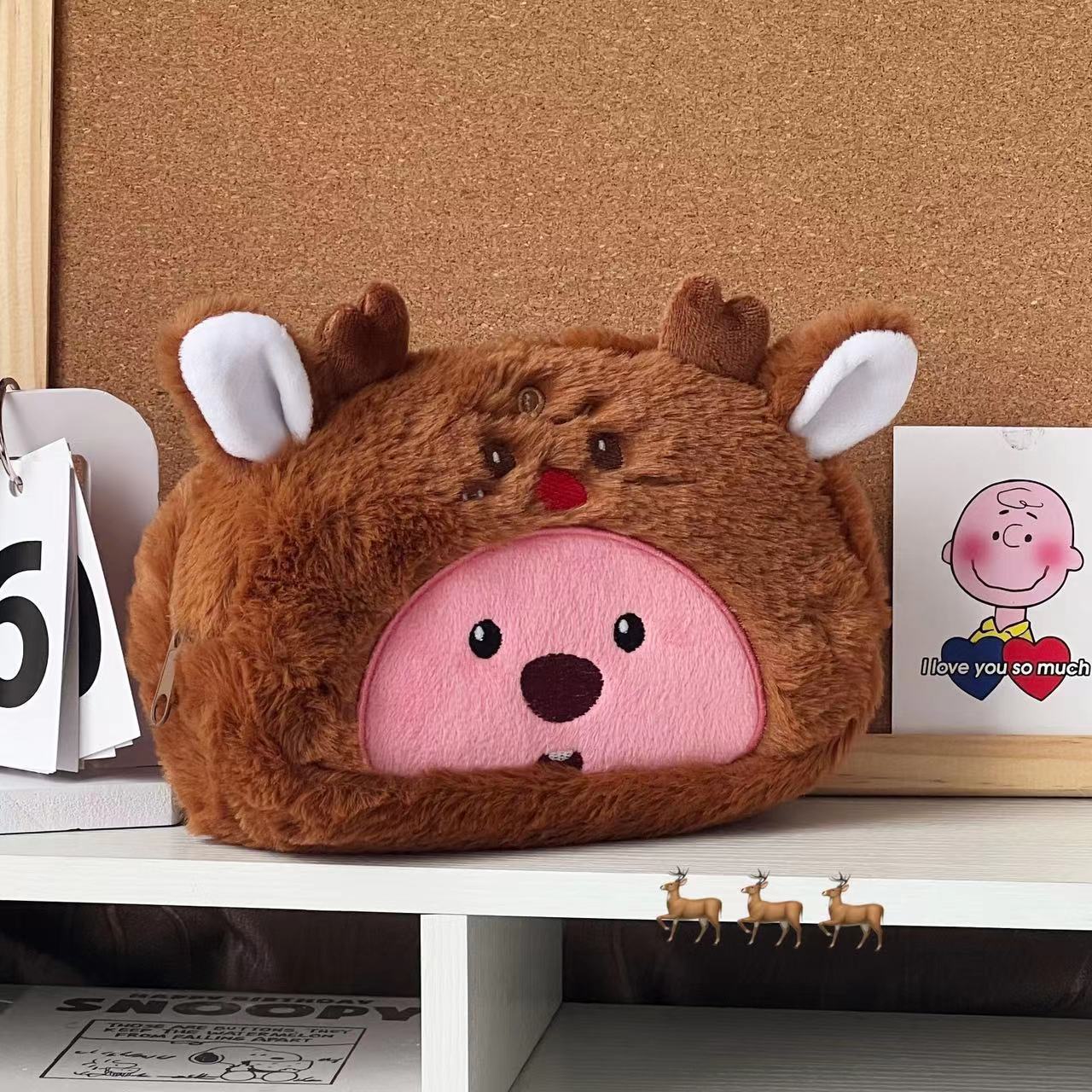 만화 플러시 연필 가방 학생용 귀여운 수납 가방 펜,  - Pencil Case Large 리뷰 및 가격
